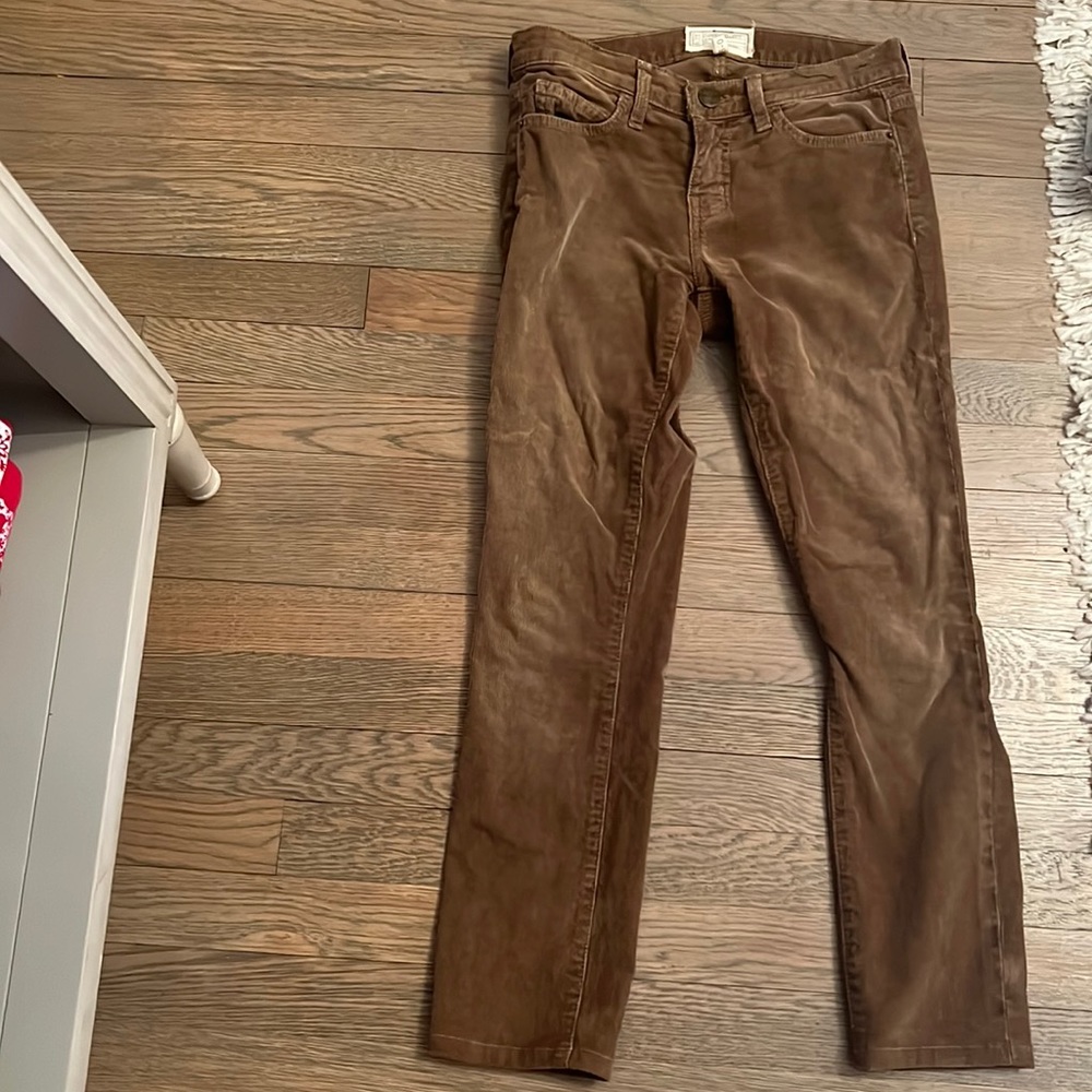 Current/Elliot skinny corduroys